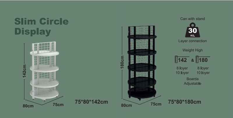 „Slim Circle“ ekranas